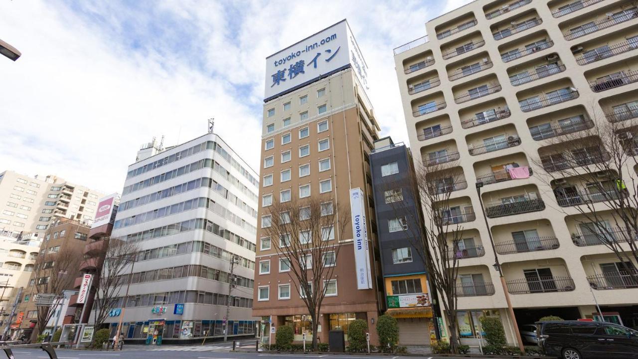 Toyoko Inn Tokyo Nihombashi Hamacho Meijiza Mae Exteriör bild