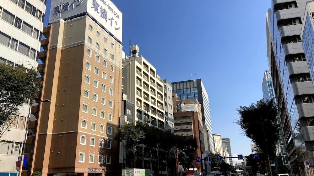 Toyoko Inn Tokyo Nihombashi Hamacho Meijiza Mae Exteriör bild